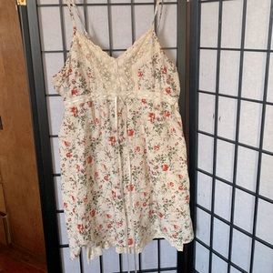 Floral shirt that could also be a dress